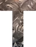 2006 - "Instant T dans une multitude de dimensions"  Acrylique sur toile encollée sur isorel - 2 x (119,3 x 36,8 cm). Acrylic on canvas bonded on masonite - 2 x (47 x 14,5 in). Adagp © Vida.